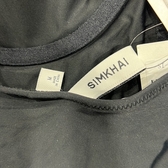 Jonathan SIMKHAI Black Noa Belted Underwire One Piece Swimsuit - Picture 6 of 7